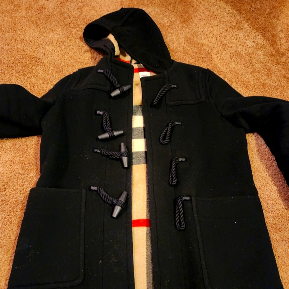 Men burberry peacoat